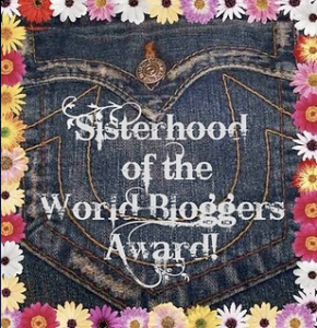 Sisterhood of the World Bloggers Award - 04.06.2012